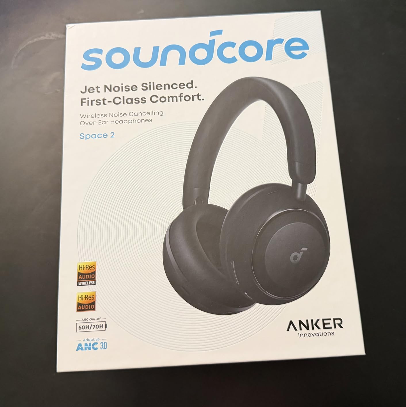 Soundcore Anker Space 2 Bluetooth 6.1 Over-Ear Headphones, Active Noise Cancelling customer photo 1