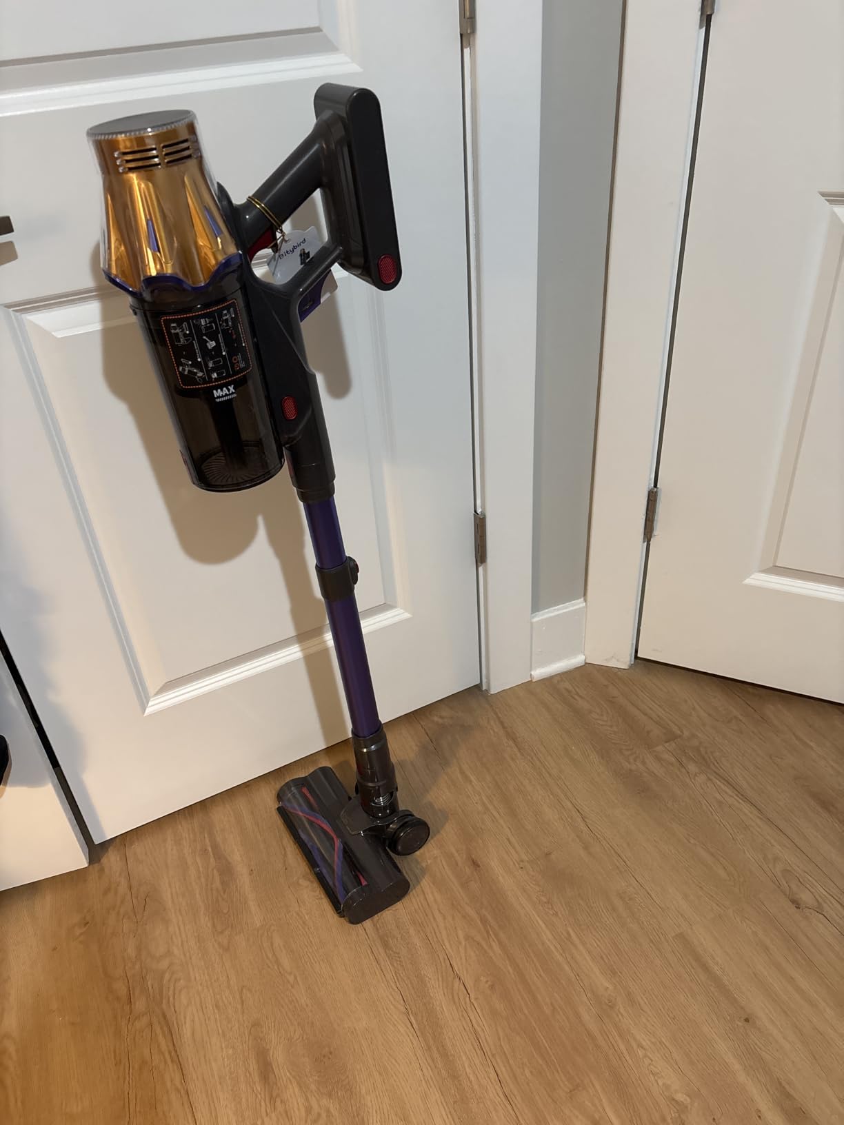 Cordless Vacuum Cleaner, Upgraded 650W 60KPA 70Mins Cordless Stick Vacuum Cleaner with Flexible Hose,Self-Standing,Touch Screen, Anti-tangle Wireless Vacumm Cleaners for Home/Pet Hair/Carpets/Floors customer photo 1