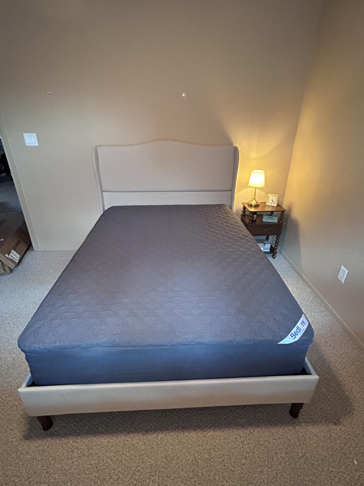 Queen Mattress 14 Inch, Hybrid Spring Mattress, Medium Firm | Cool Sleep & Pressure Relief, Fiberglass-Free, CertiPUR-US, Motion Isolation, Bed in a Box customer photo 1