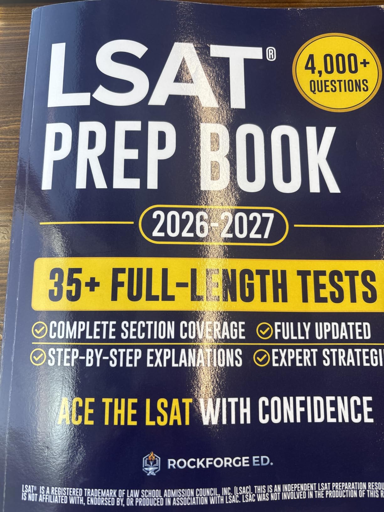 LSAT Prep Book: The Complete and Fully Updated Study Guide to Ace the New LSAT. Full-Length Practice Tests, Step-by-Step Explanations, & Test-Day Tips customer photo 2