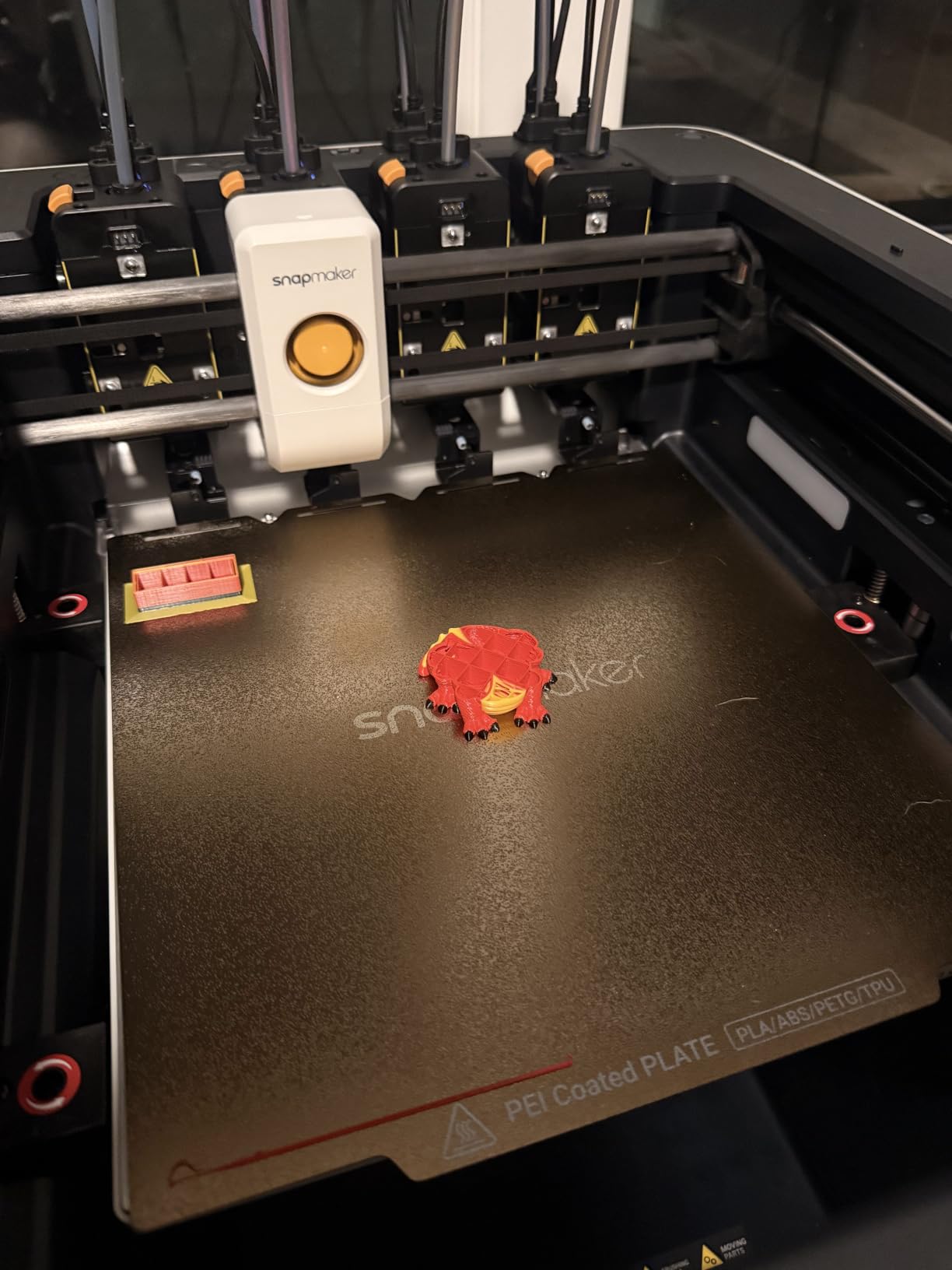 Snapmaker U1 3D Printer, 4-Toolhead with 5s Toolchanger, Multi-Color Printing | 5X Fast Printing, Minimal Purge, Multi-Material Printing, Smart Calibration, Model Library, Beginner Friendly, Auto Filament System customer photo 1