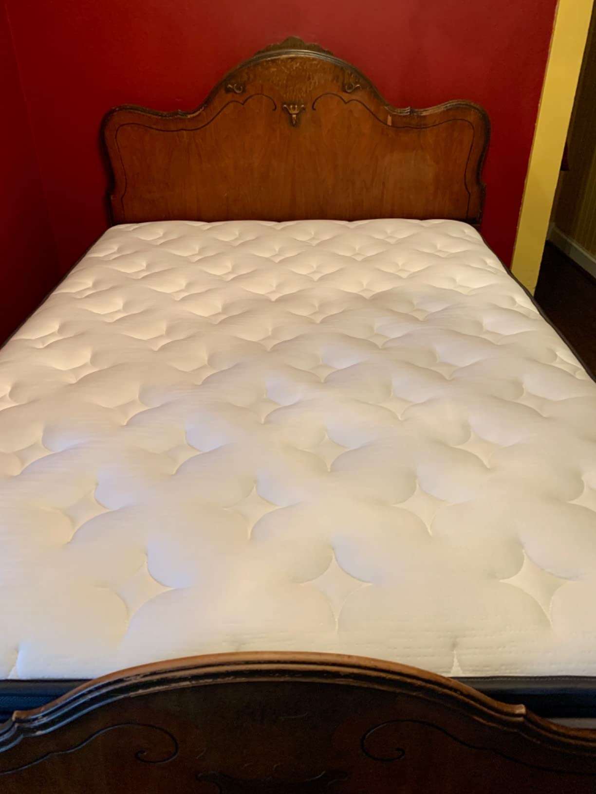 12 Inch Firm Queen Mattress -Hybrid Mattresses in a Box | with Back and Lumbar Hip Support, Fiberglass Free, CertiPUR-US Certified-365 Nights Trial & 10 Years Warranty customer photo 1