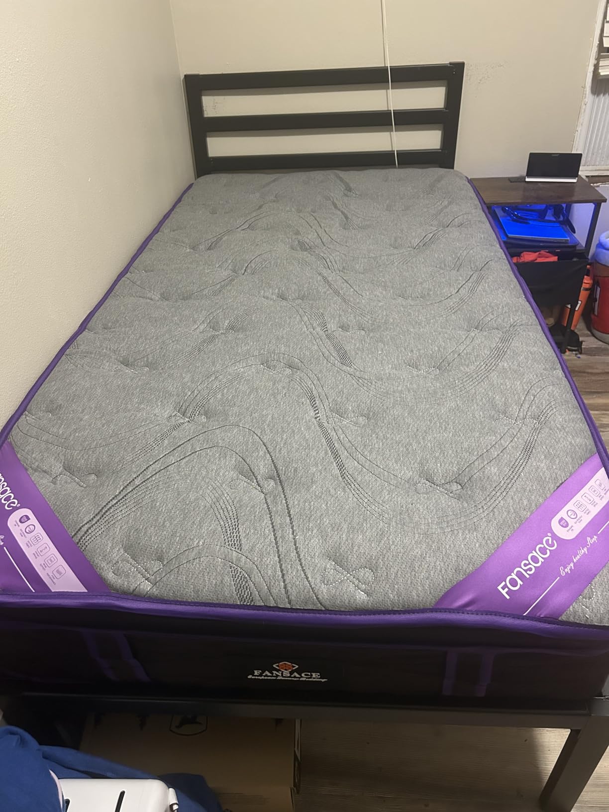 (Luxury Hotel) 12 Inch King Size Hybrid Mattress in a Box, Medium Firm | (2026 Upgraded) Mattress with Cooling-Gel Memory Foam & Pocket Springs, Extra Edge Support, Pressure Relief, 365-Night Trial customer photo 1