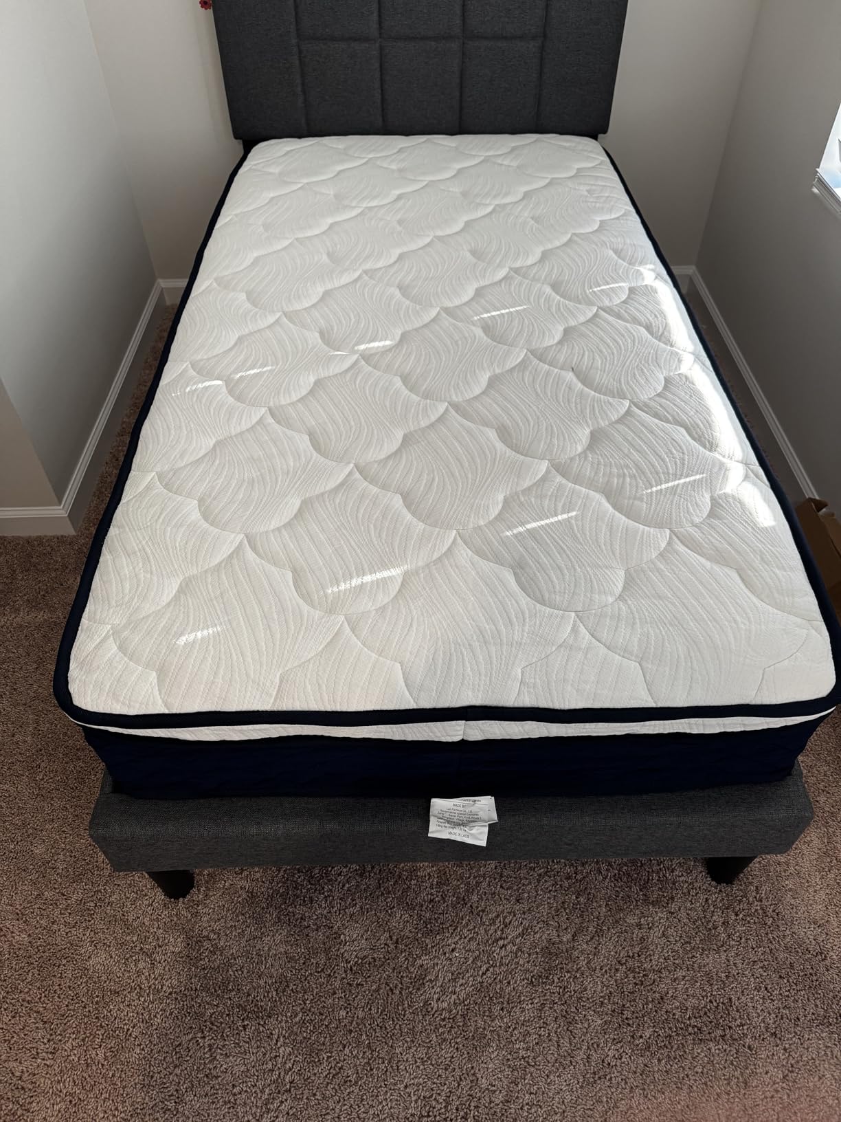 King Mattress 14 Inch Extra Firm - Hotel Collection Hybrid Mattress with 7-Zone Support for Spinal Alignment & Back Pain Relief, 366-Night Trial, CertiPUR-US & Forever Warranty customer photo 2