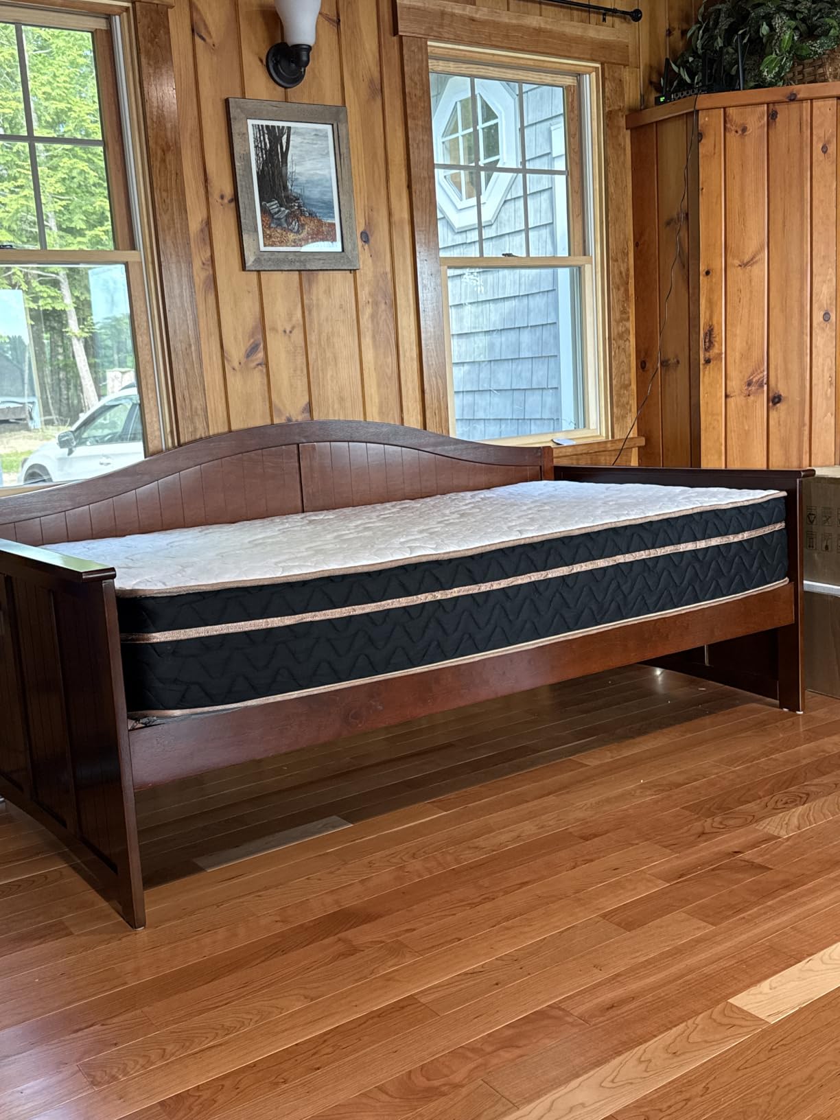 Firm King Mattress 14 Inch, Cooling Hybrid Bed in a Box, CertiPUR-US | Zones Individual Pocket Spring, Extra Hip/Shoulder/Lumbar Support, Fiberglass-Free, 365-Night Trial customer photo 1