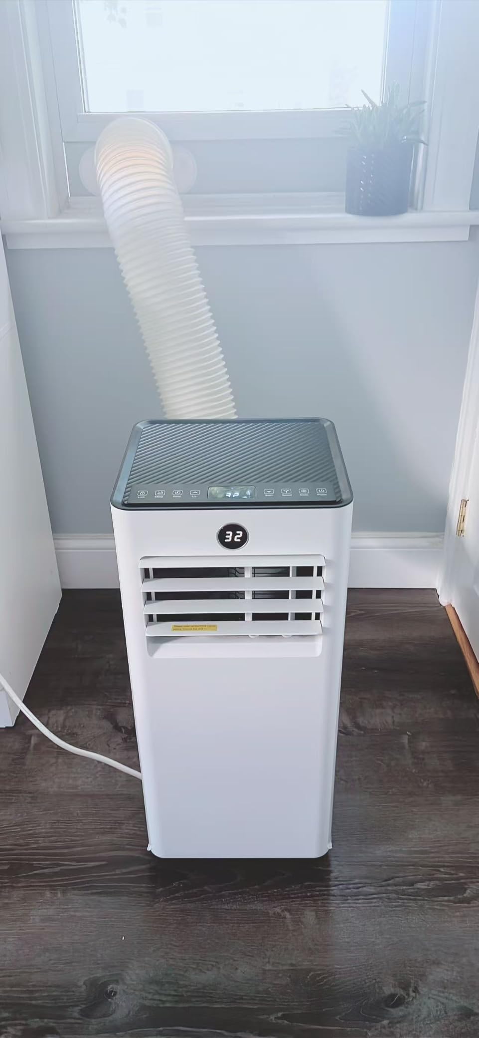 Tehanld 12000 BTU Portable Air Conditioner for Rooms up to 600 Sq.Ft | 4-in-1 with Dehumidifier, Sleep Mode, 24H Timer, 8.1 CEER Rating, 26.5ft Remote Control customer photo 1