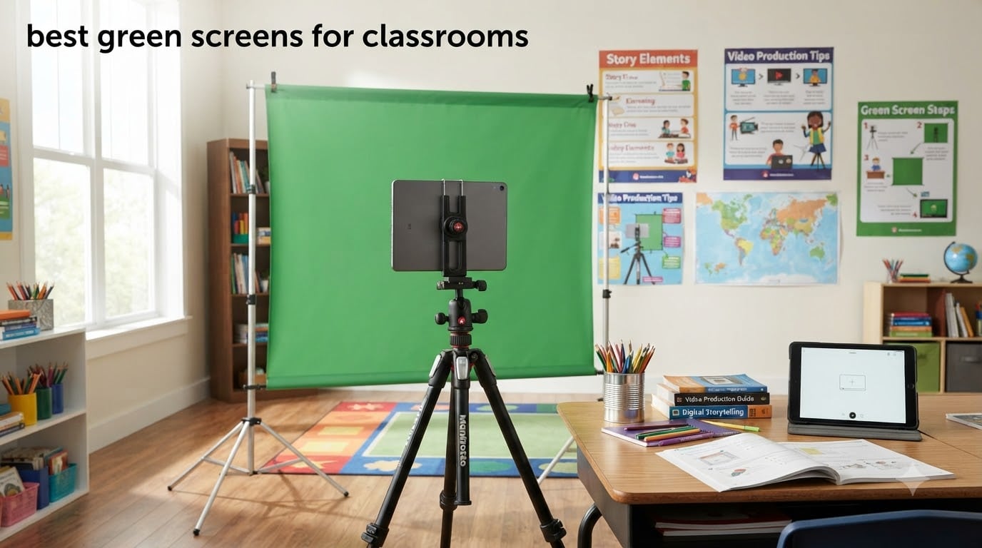best green screens for classrooms