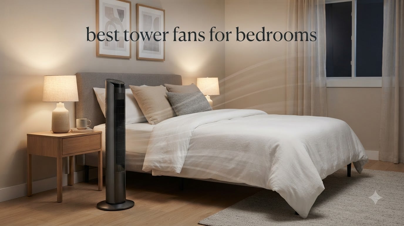 best tower fans for bedrooms