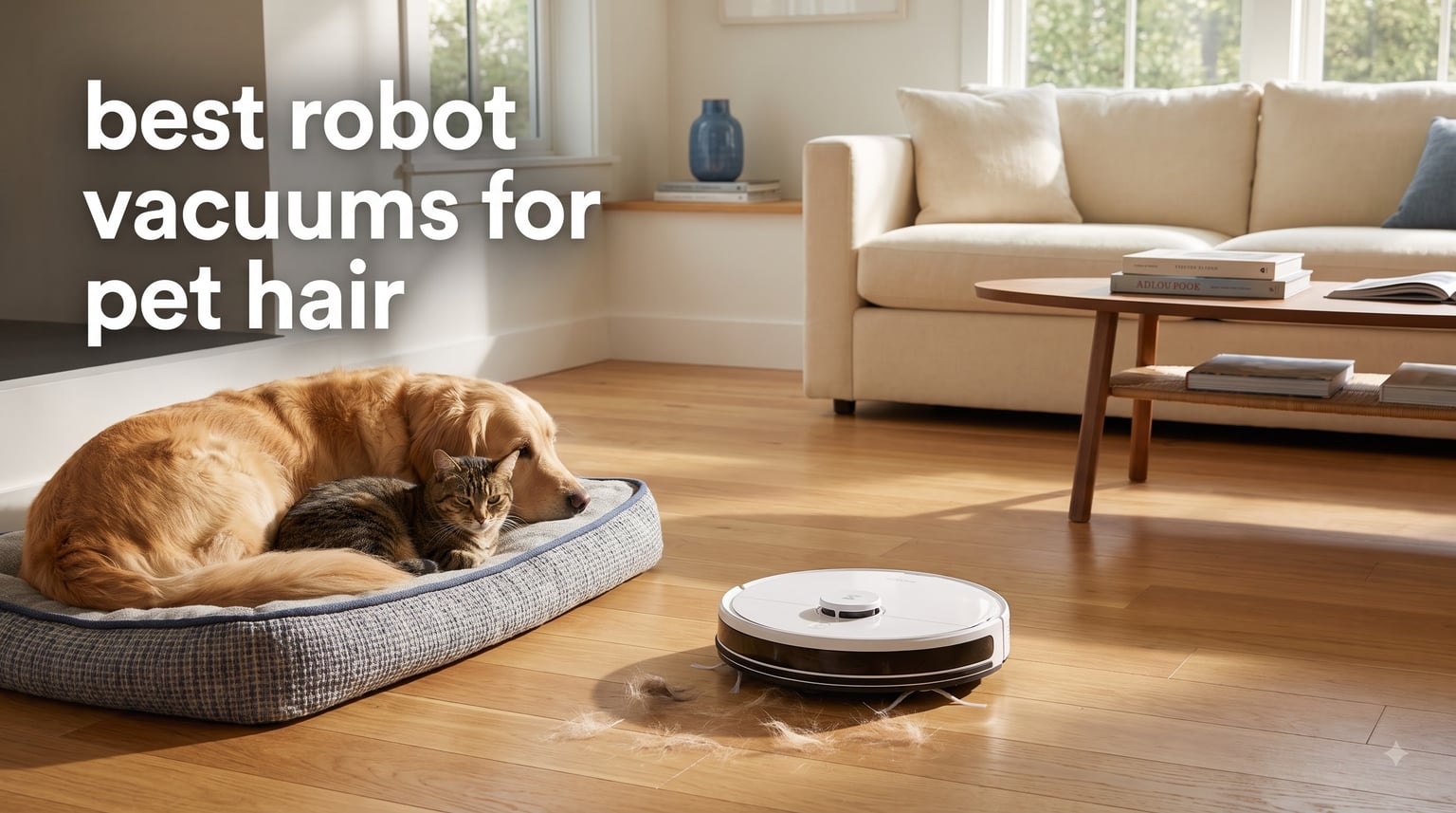 best robot vacuums for pet hair