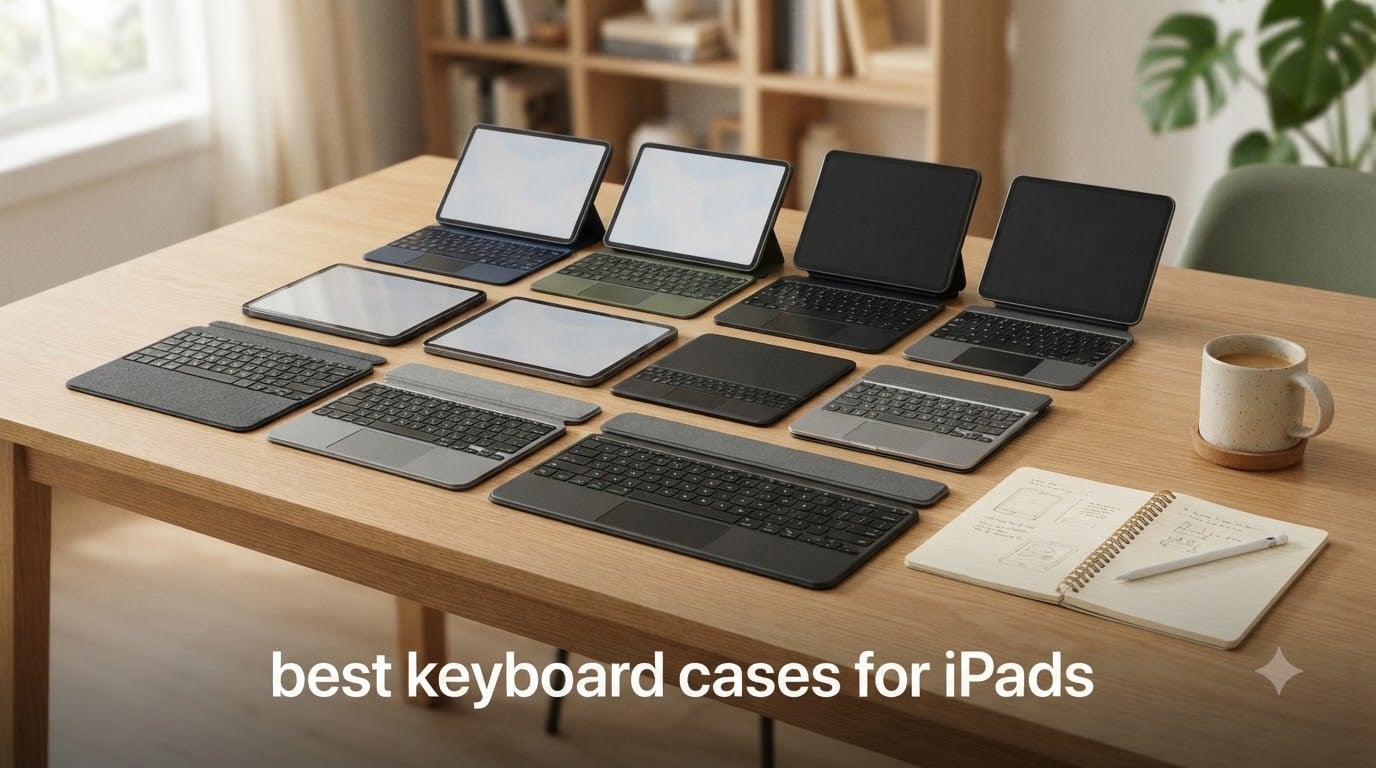 best keyboard cases for iPads