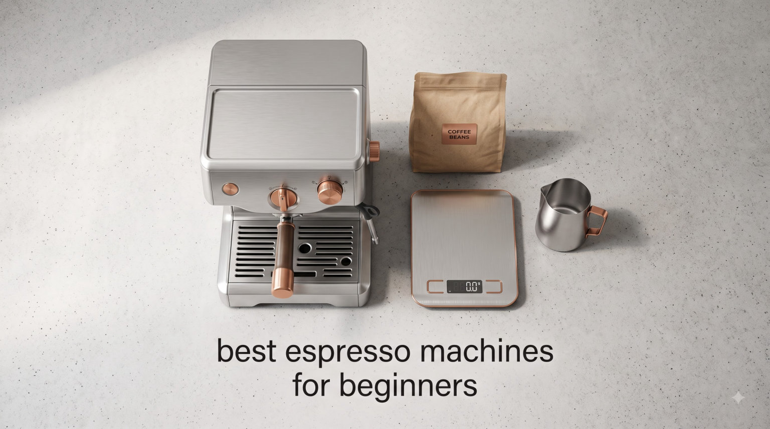 best espresso machines for beginners