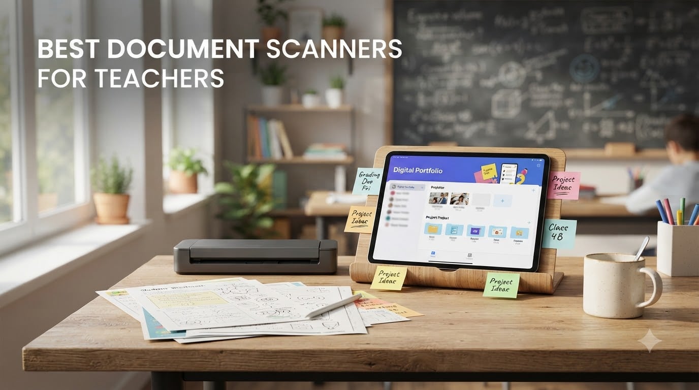 best document scanners for teachers