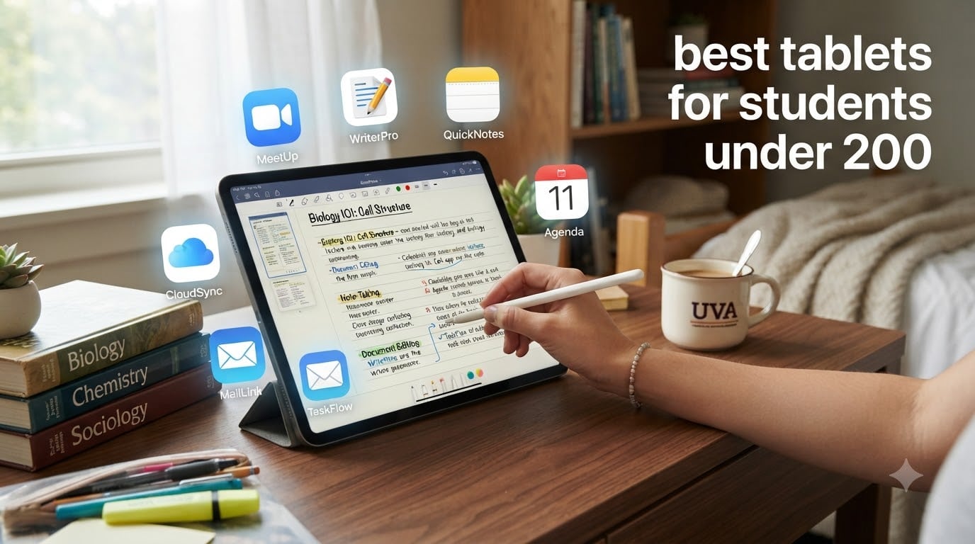 best tablets for students under 200