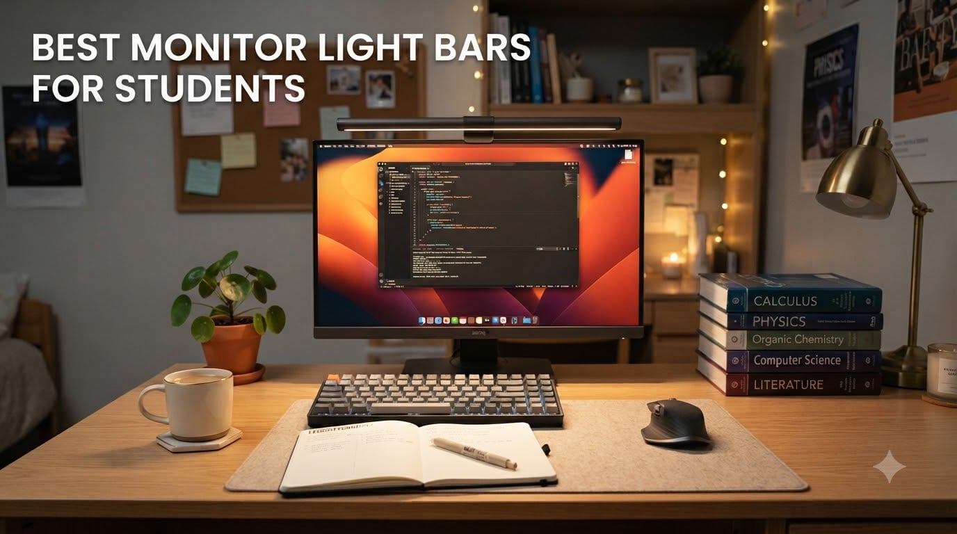 best monitor light bars for students
