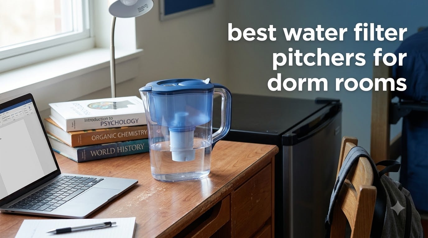 best water filter pitchers for dorm rooms