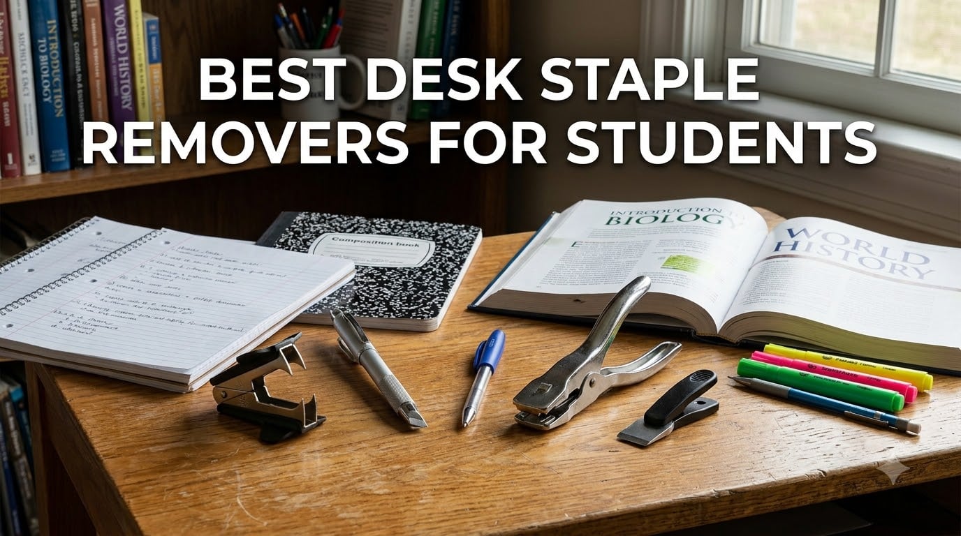 best desk staple removers for students