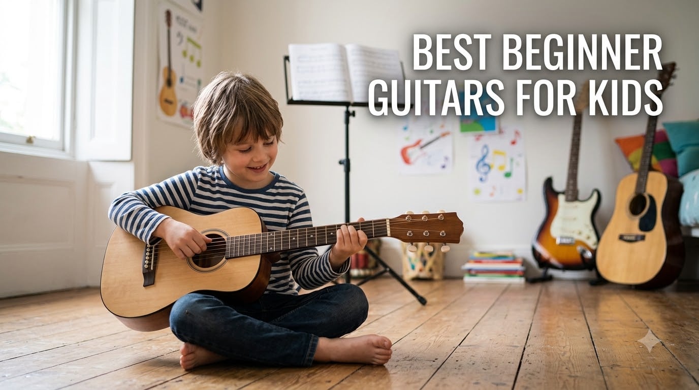 best beginner guitars for kids