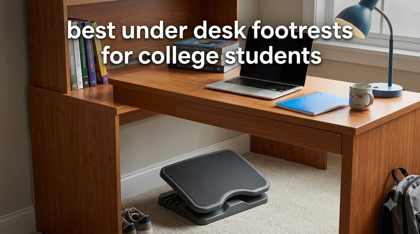 best under desk footrests for college students