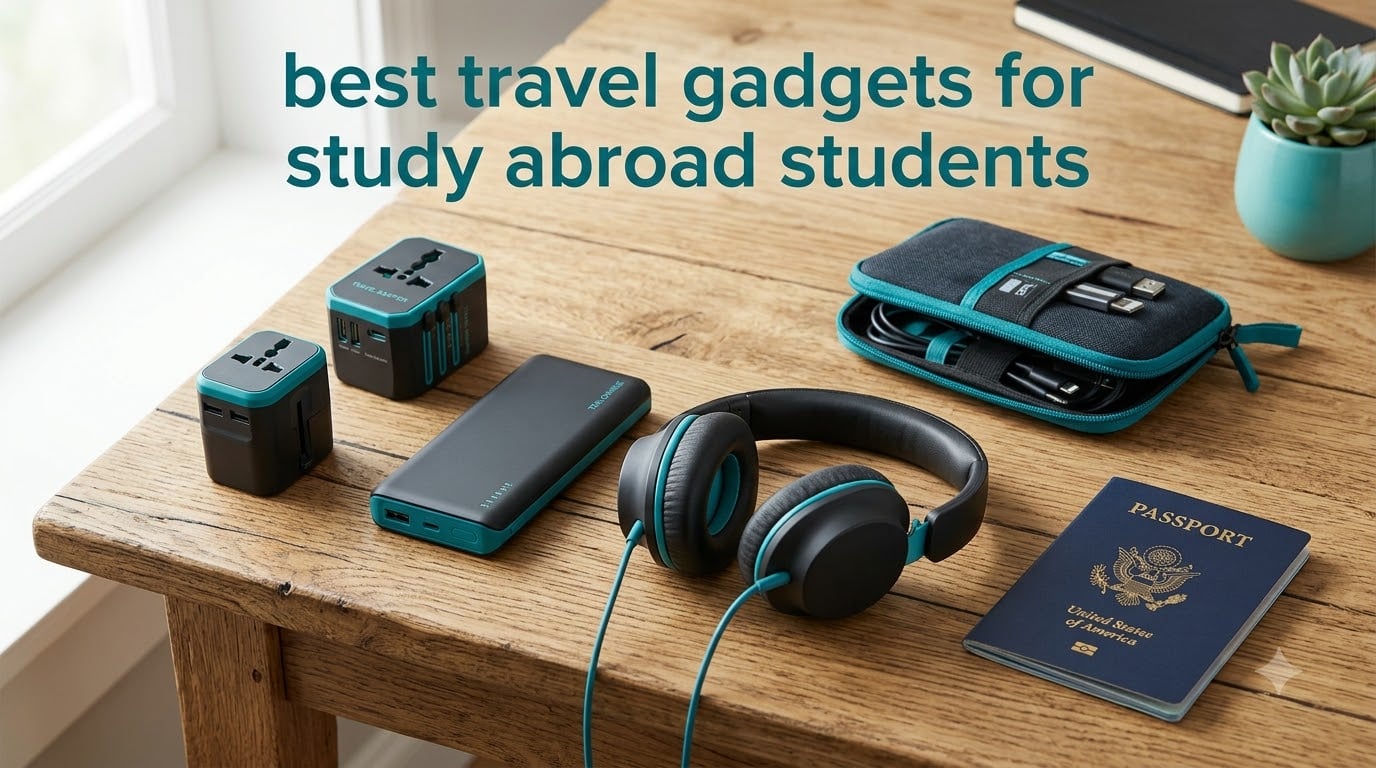 best travel gadgets for study abroad students