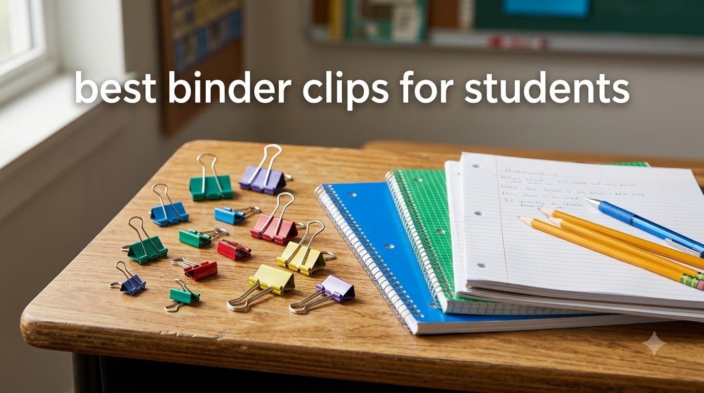 best binder clips for students