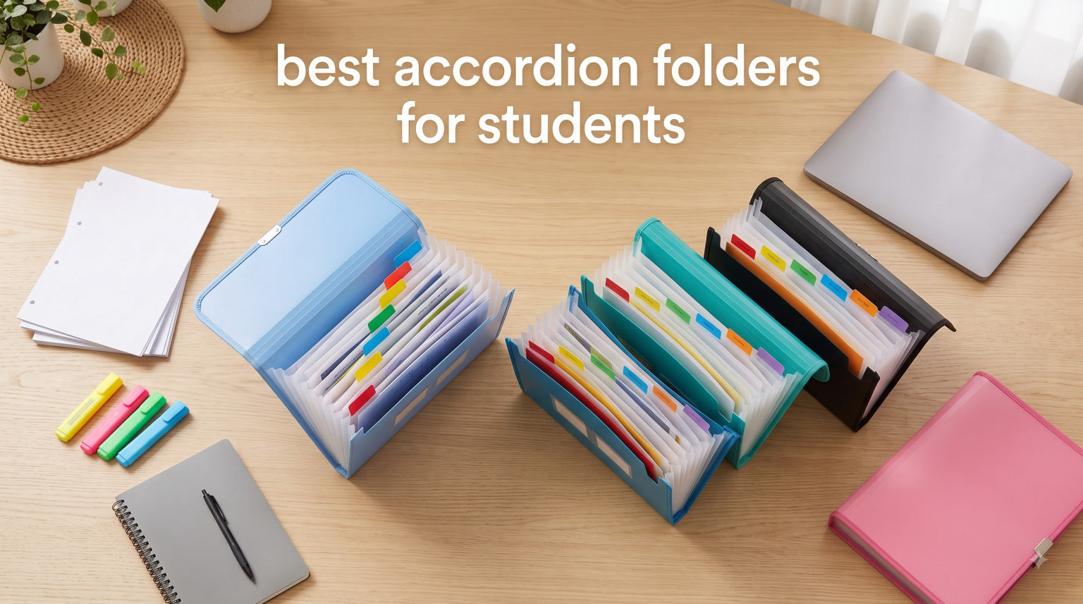 best accordion folders for students