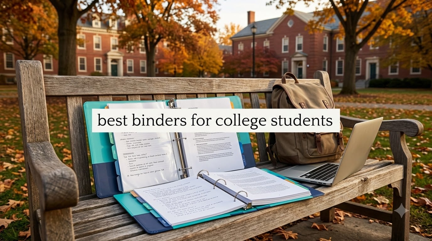 best binders for college students