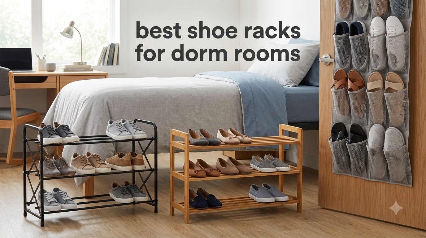 best shoe racks for dorm rooms