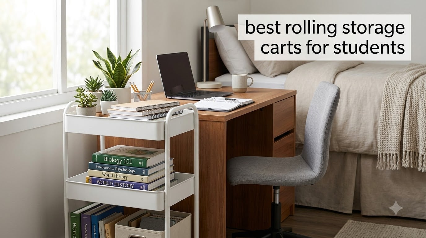 best rolling storage carts for students