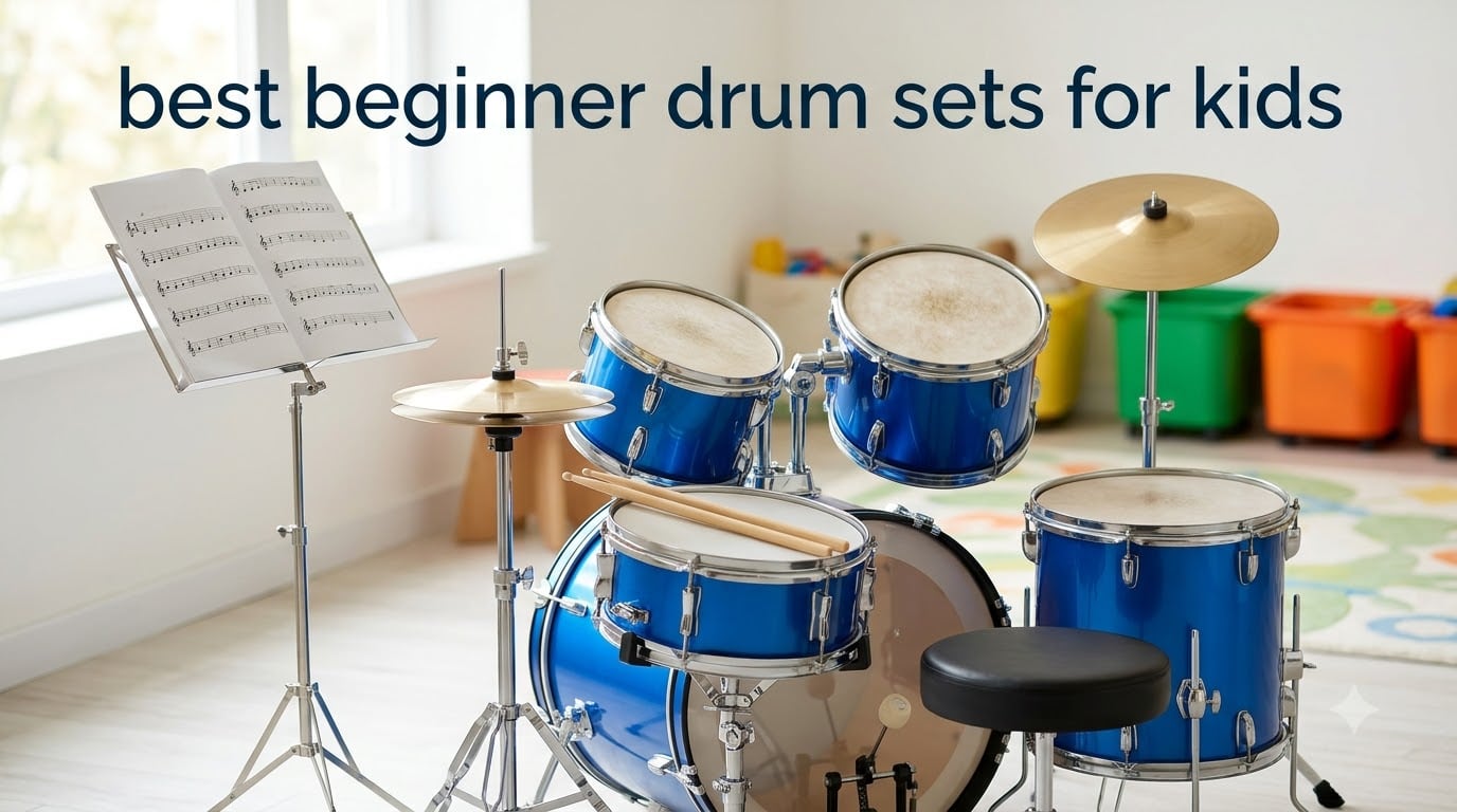 best beginner drum sets for kids