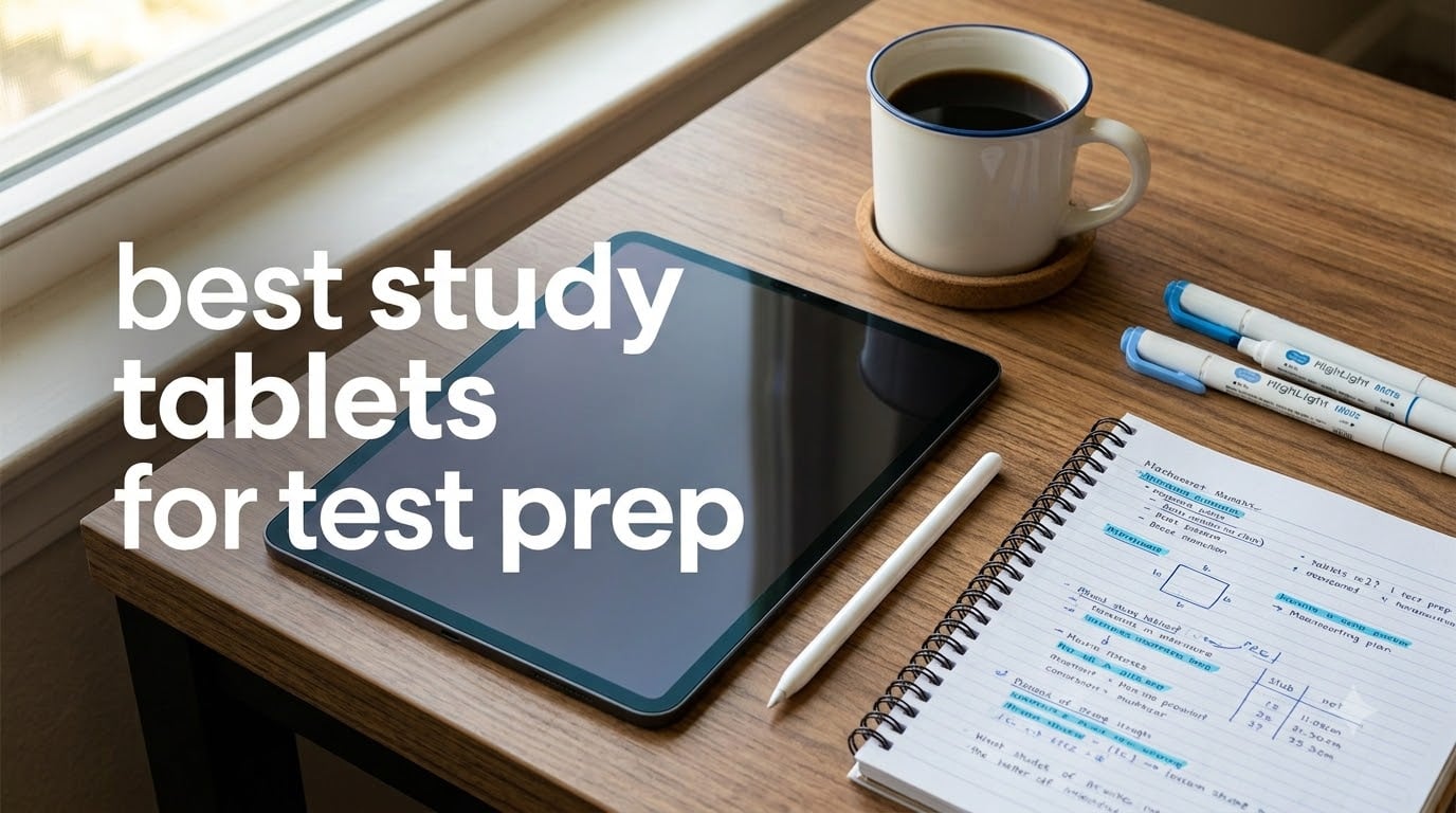 best study tablets for test prep