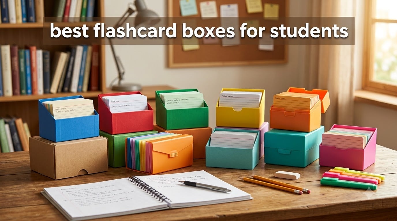 best flashcard boxes for students