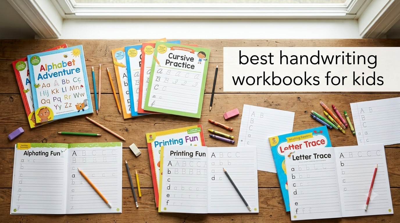 best handwriting workbooks for kids