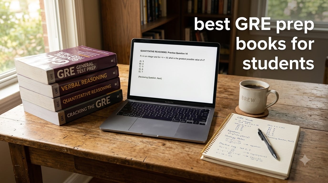 best GRE prep books for students
