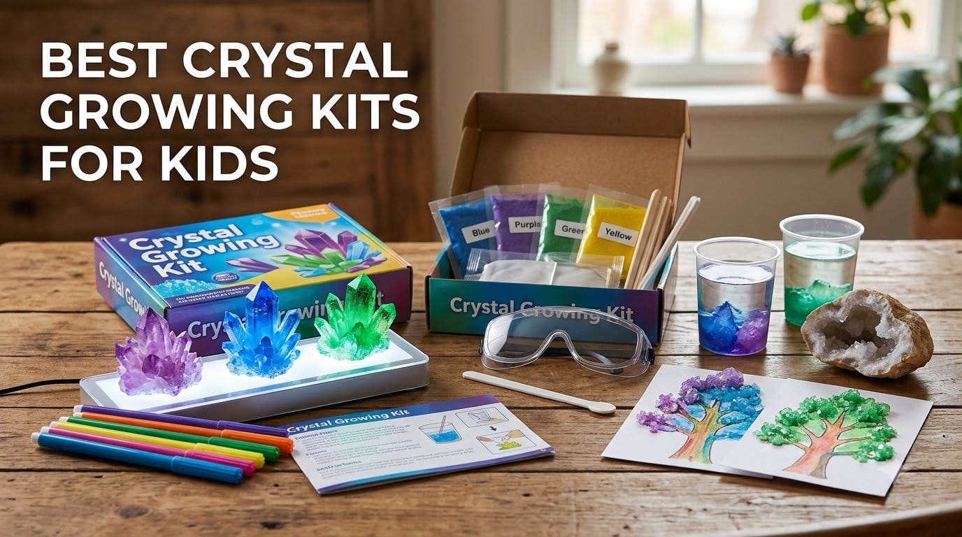 best crystal growing kits for kids