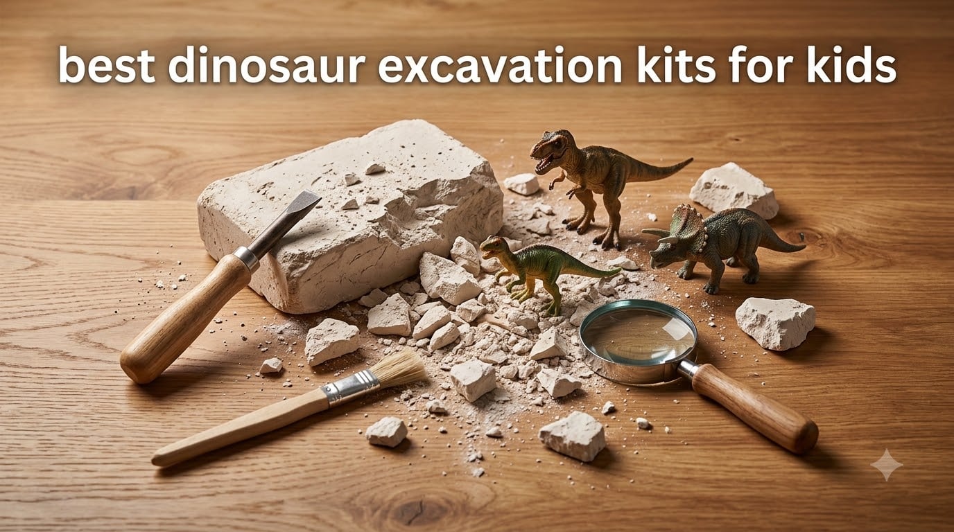 best dinosaur excavation kits for kids