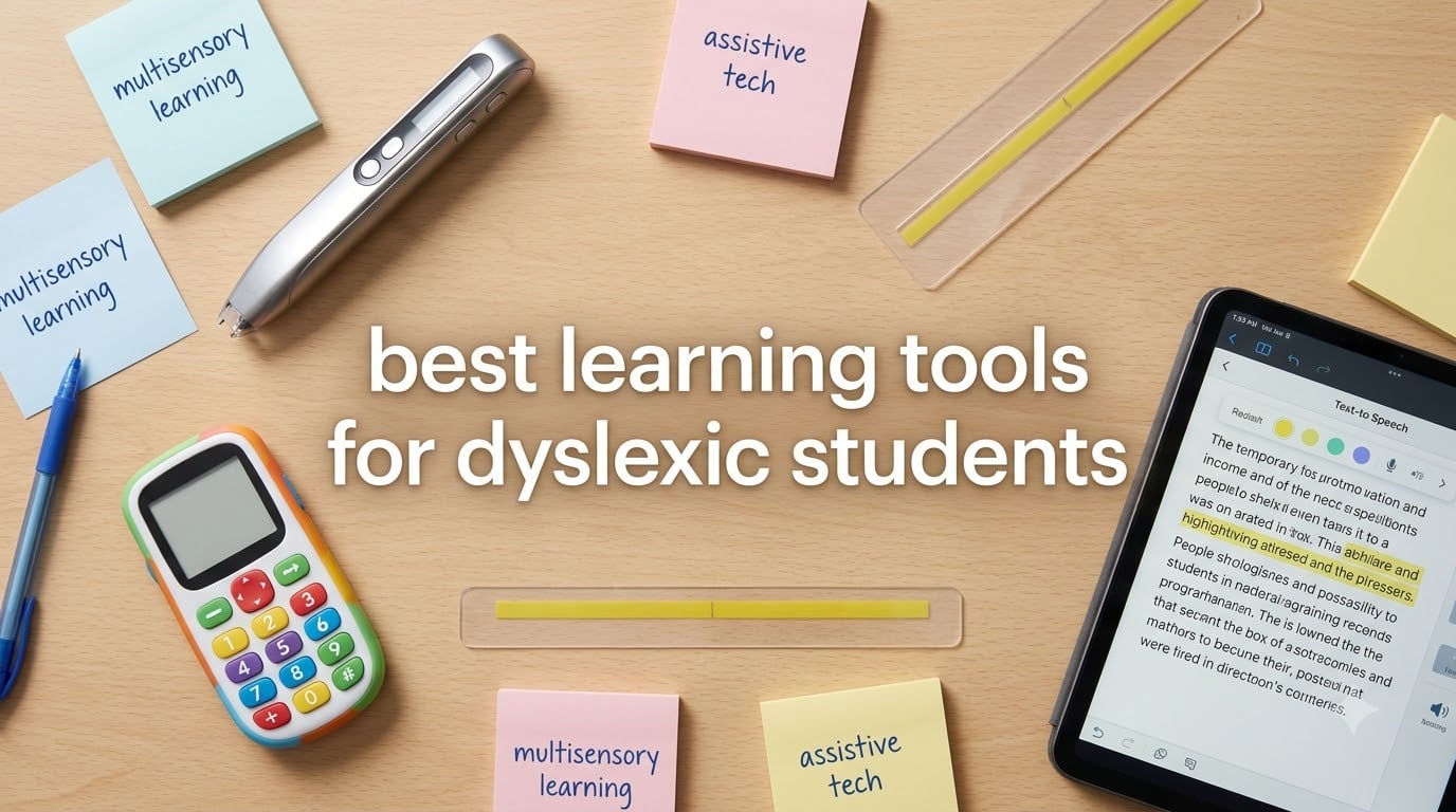 best learning tools for dyslexic students