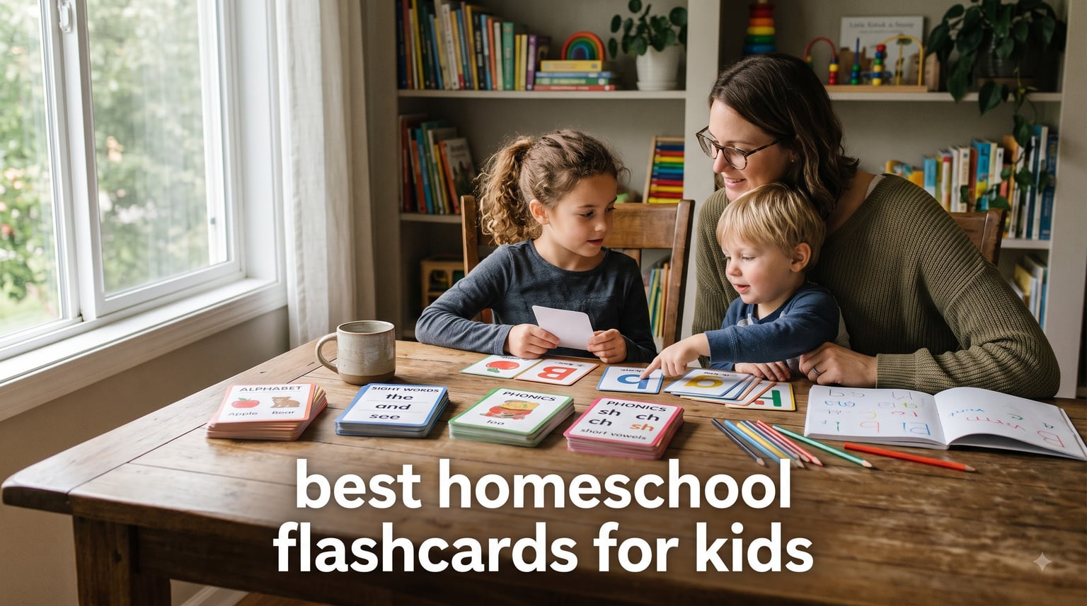 best homeschool flashcards for kids