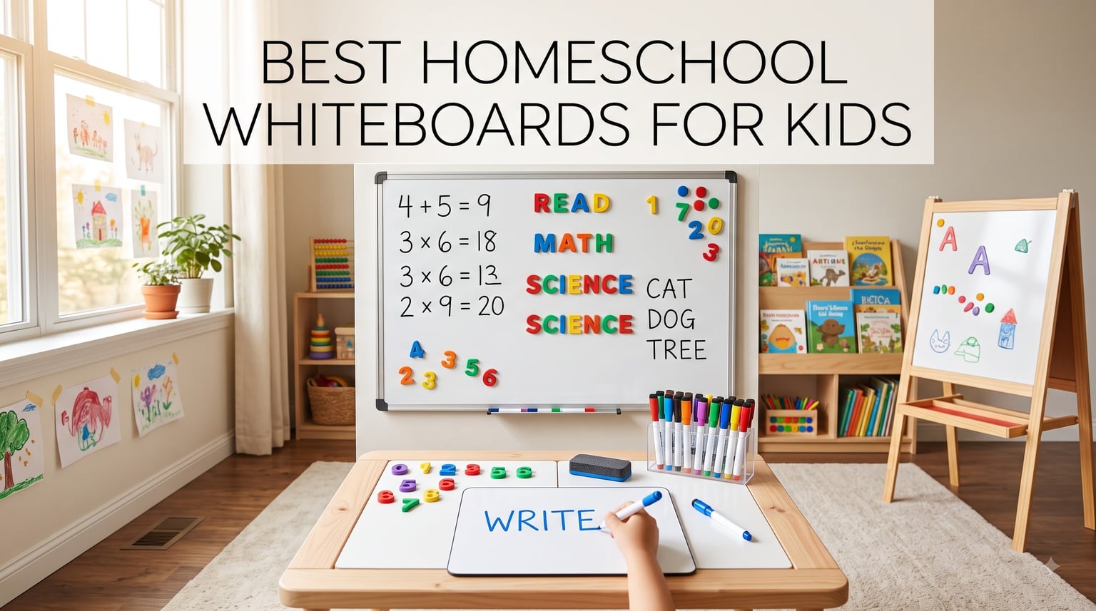 best homeschool whiteboards for kids