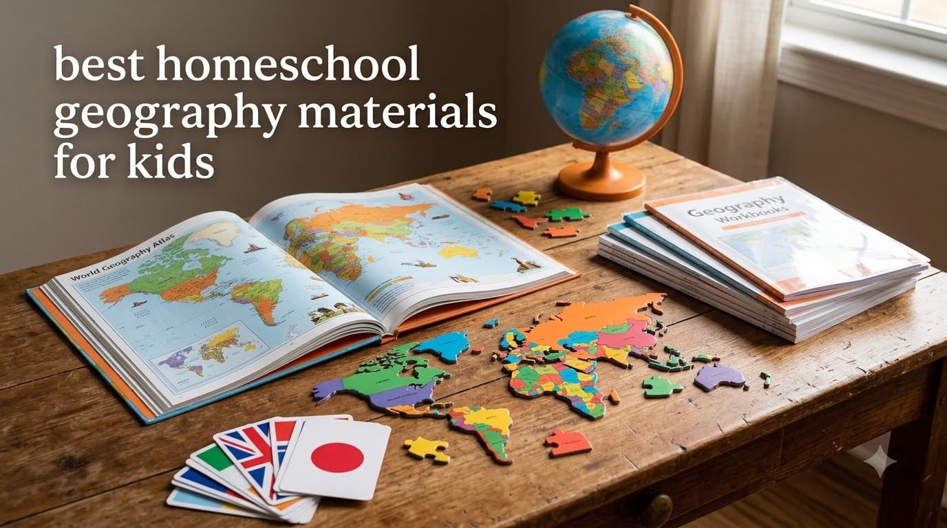 best homeschool geography materials for kids