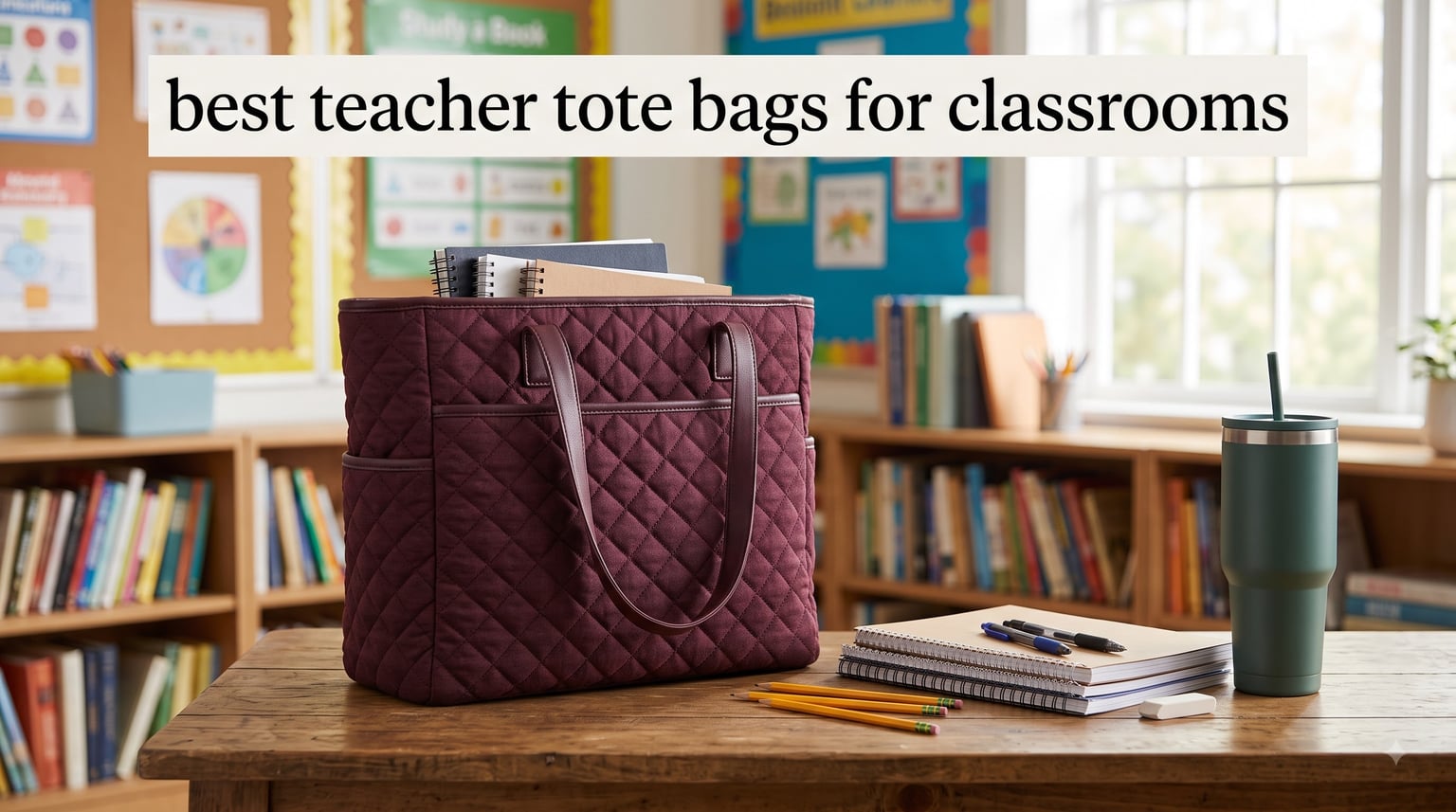 best teacher tote bags for classrooms
