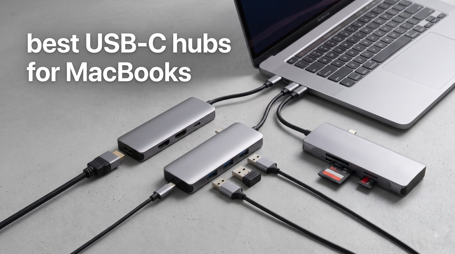 best USB-C hubs for MacBooks