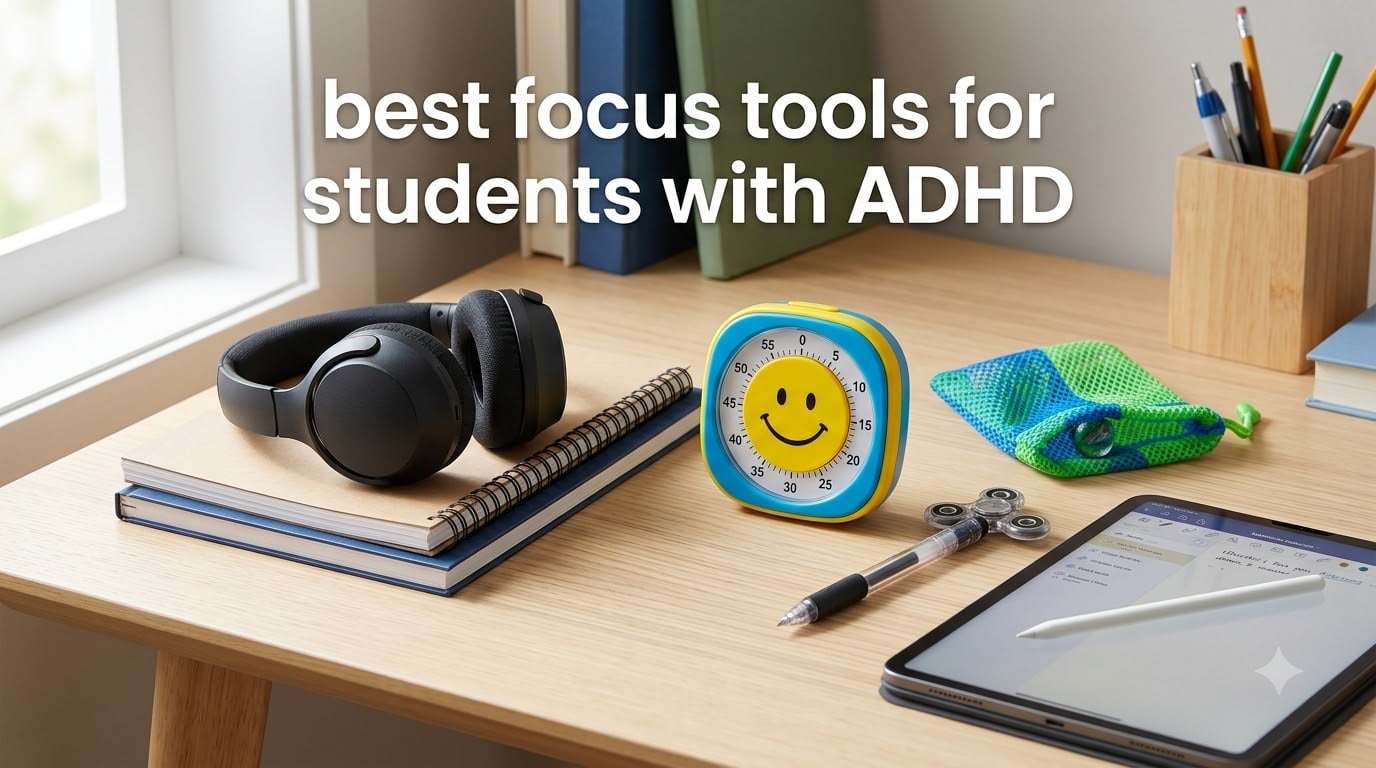 best focus tools for students with ADHD