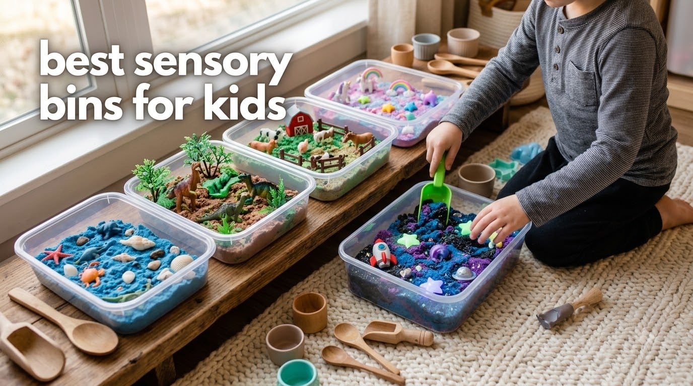 best sensory bins for kids