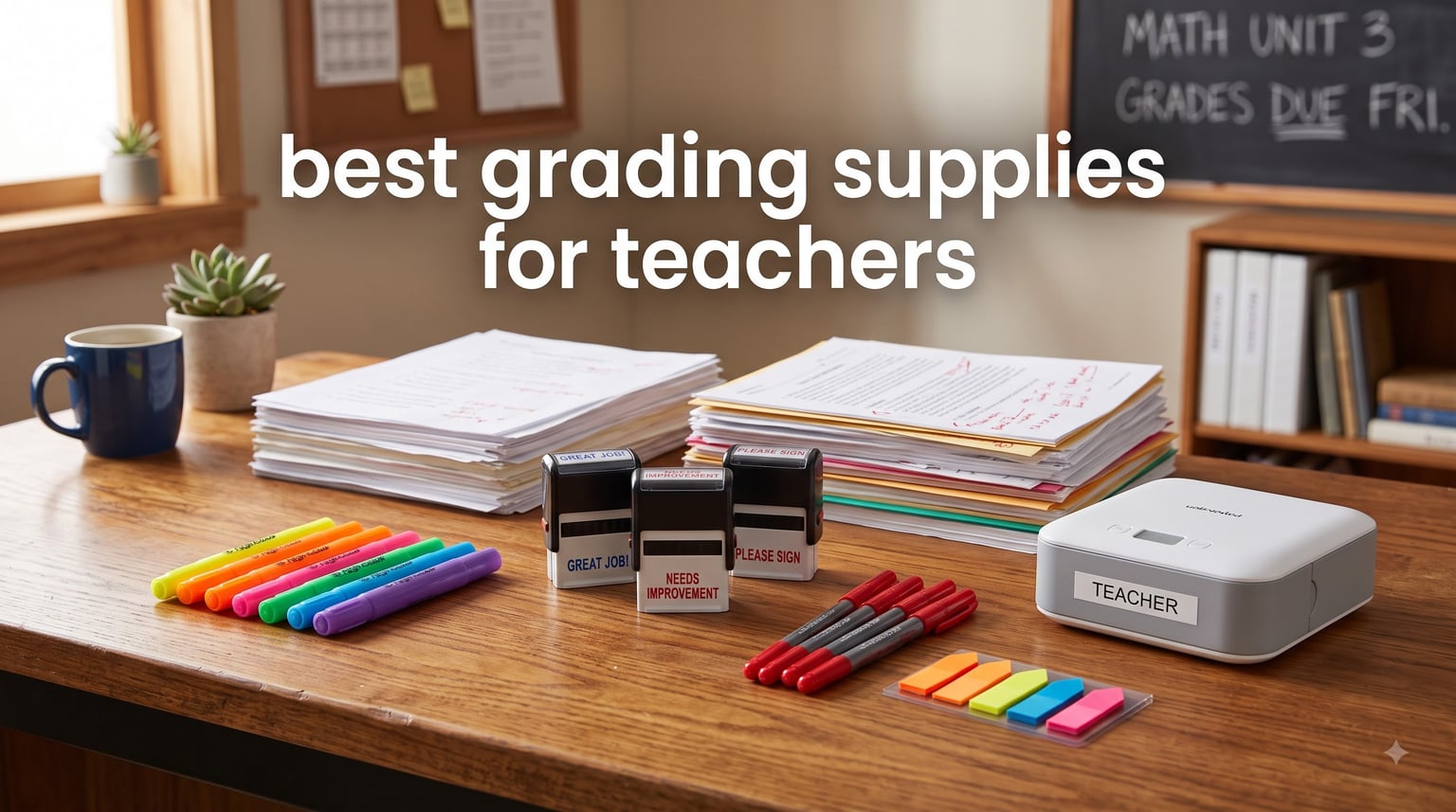 best grading supplies for teachers