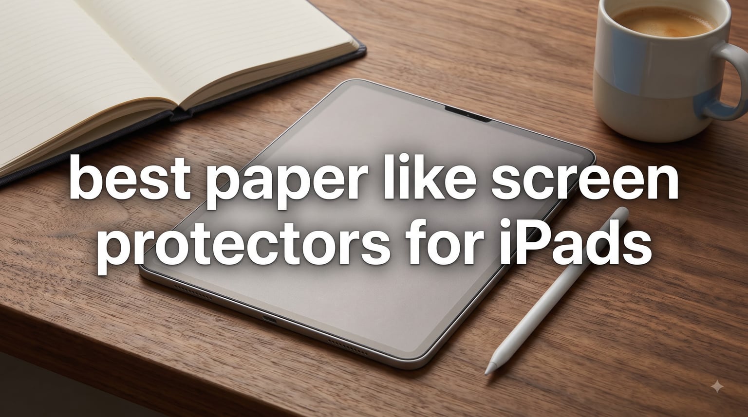 best paper like screen protectors for iPads