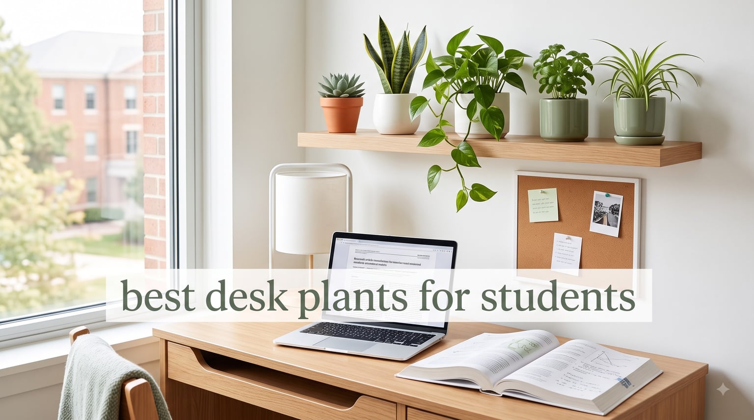 best desk plants for students