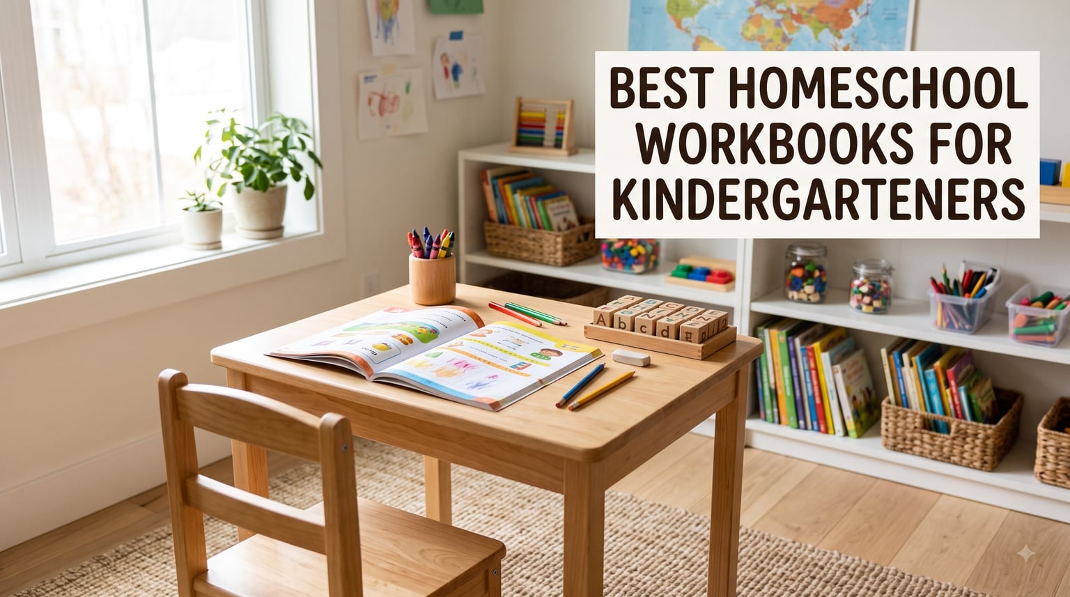 best homeschool workbooks for kindergarteners