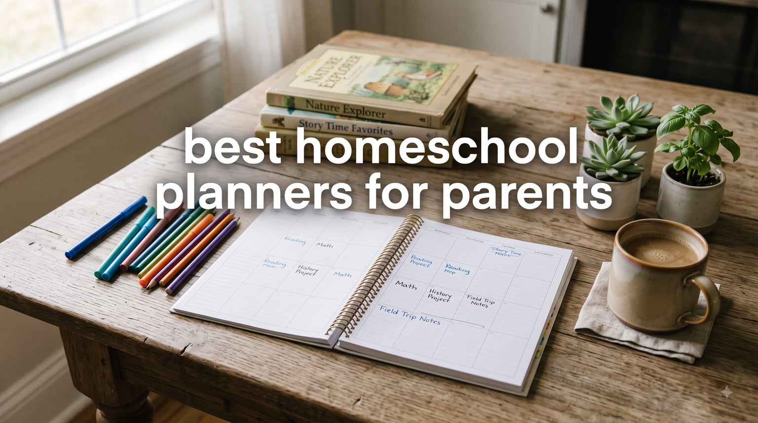 best homeschool planners for parents