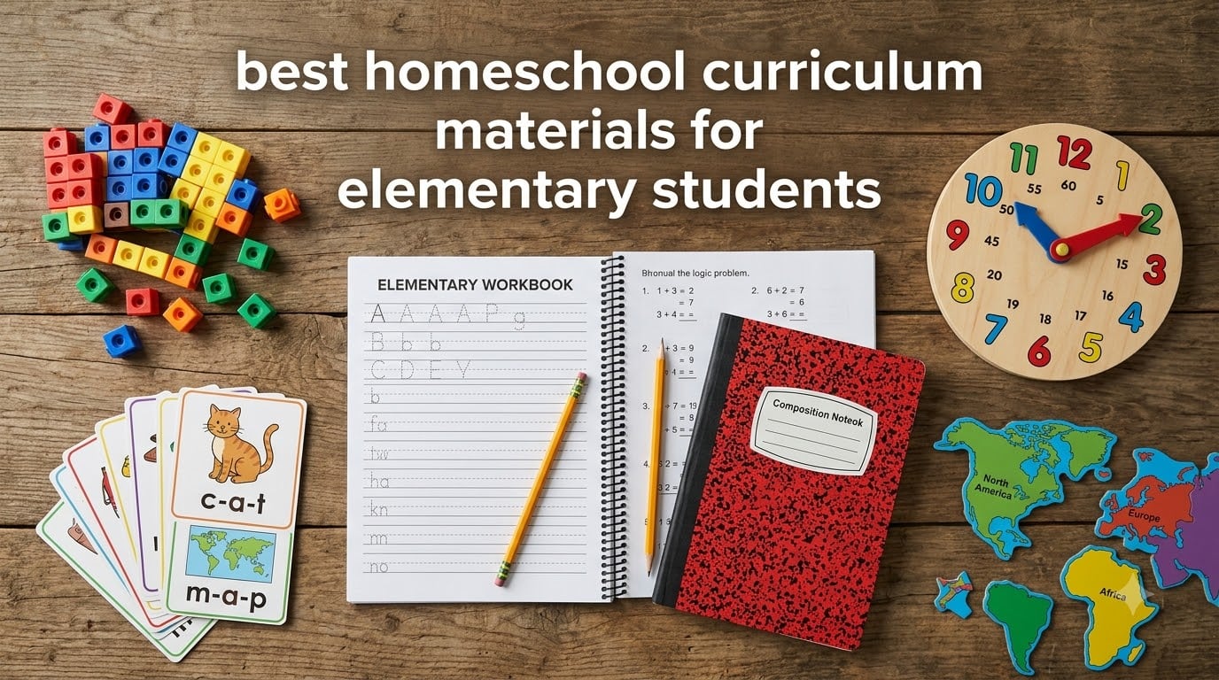 best homeschool curriculum materials for elementary students