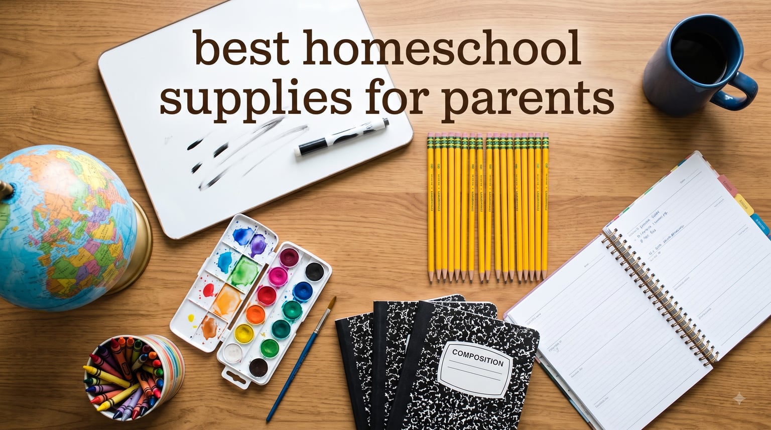 best homeschool supplies for parents